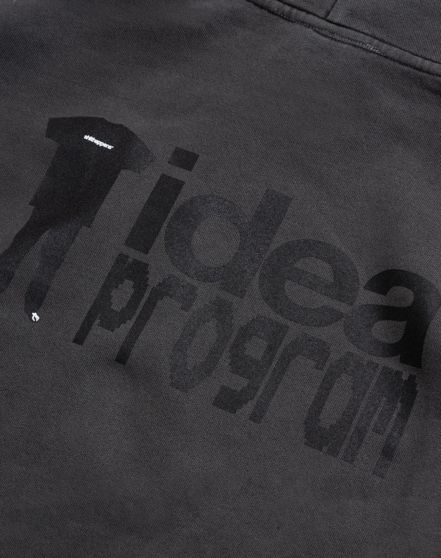sh idea program charcoal hoodie