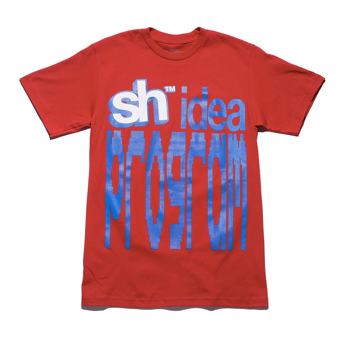 static red t-shirt