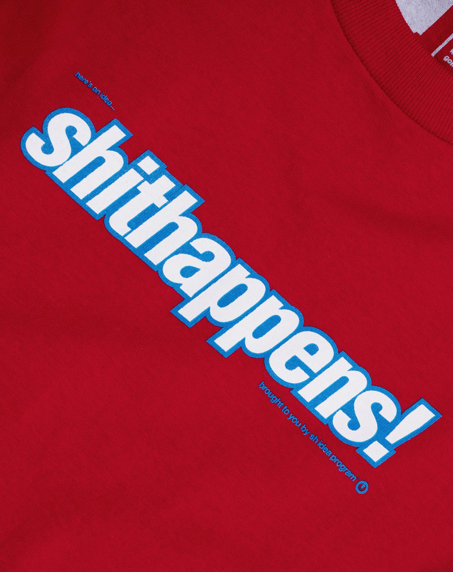 bumper red t-shirt