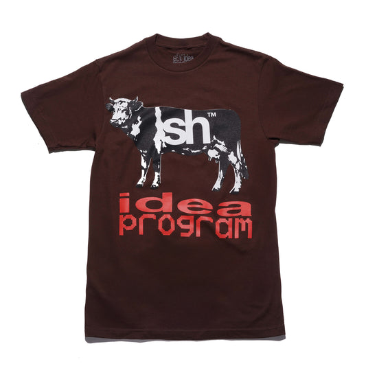 cow pie brown t-shirt
