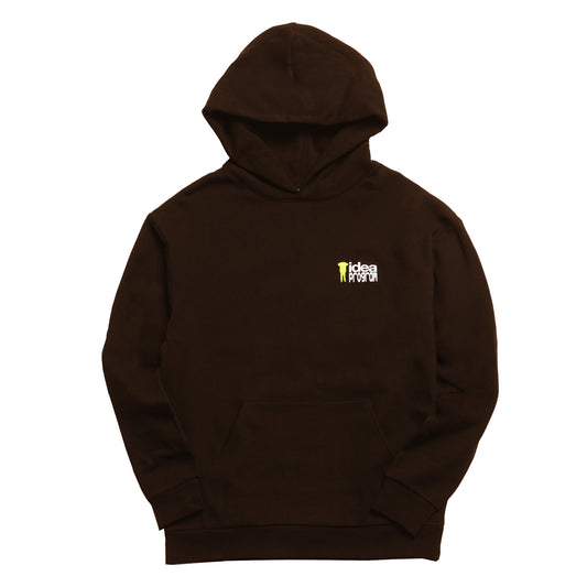 sh idea program brown hoodie
